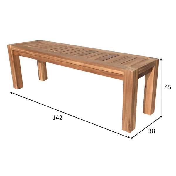 Panchina da giardino in legno Bill - Rojaplast-image-3
