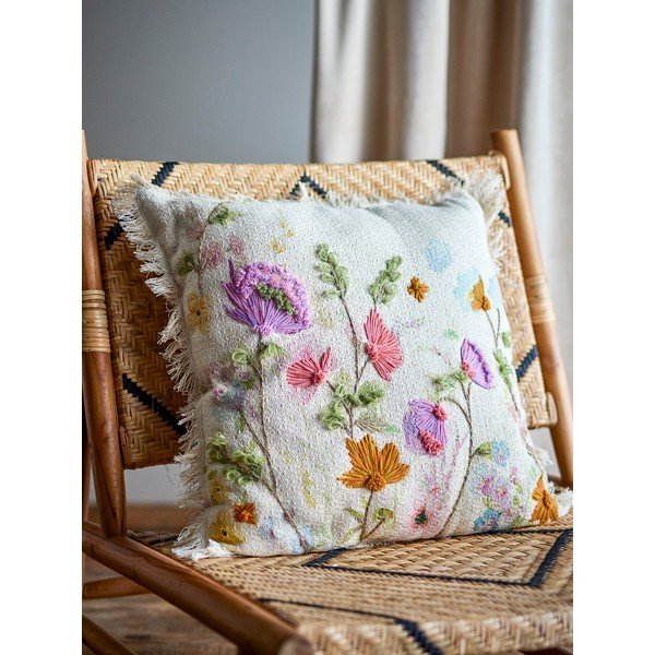 Cuscino decorativo in cotone 50x50 cm Pogni – Bloomingville-image-1