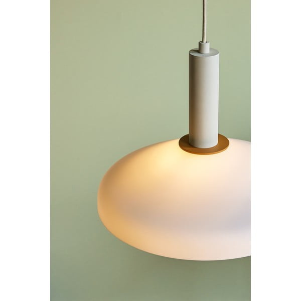 Lampadario a sospensione beige ø 35 cm Apollo - Hübsch-image-3