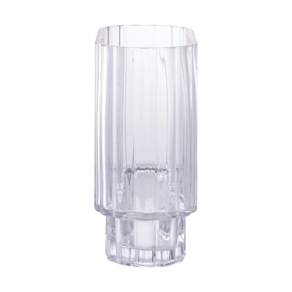 Vaso in vetro (altezza totale 19,5 cm) – House Nordic-image-2