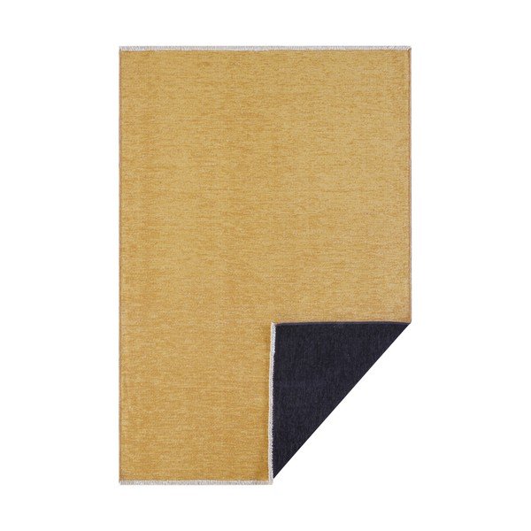 Tappeto bifacciale nero e giallo , 80 x 150 cm Duo - Hanse Home-image-2