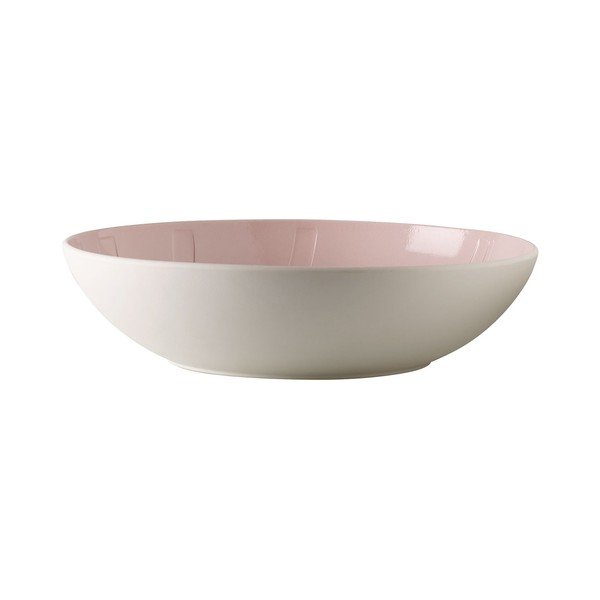 Piatto da portata in porcellana bianca e rosa Villeroy & Boch Leaf, ⌀ 26 cm it's my match - Villeroy&Boch-image-2