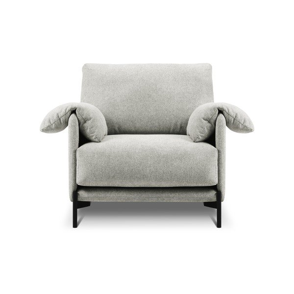 Poltrona grigio chiaro Zoe - Interieurs 86