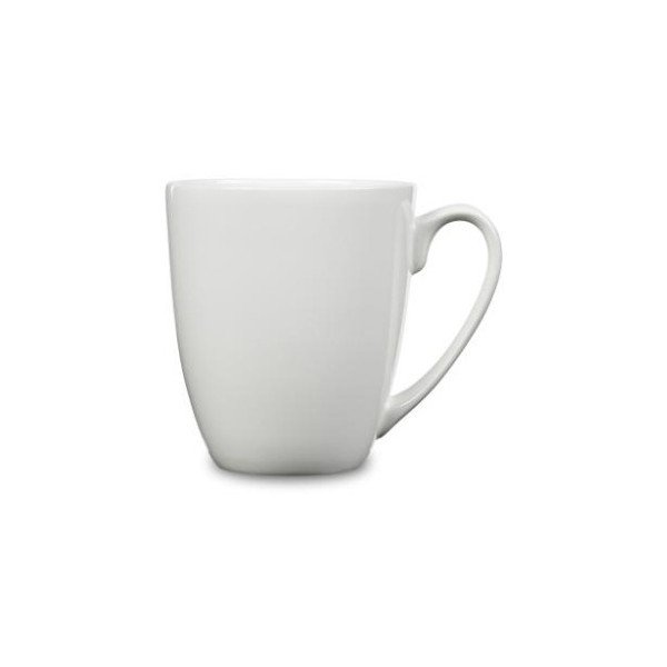 Tazza Mensa in porcellana bianca, 300 ml - Bitz-image-1