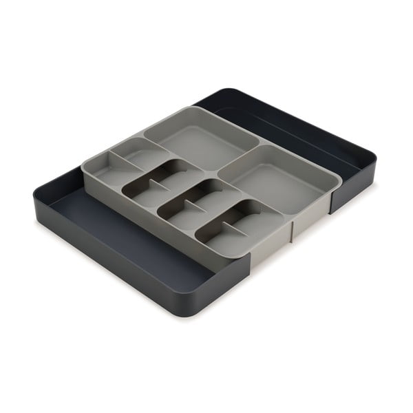 Organizzatore per cassetti da cucina grigio DrawerStore - Joseph Joseph