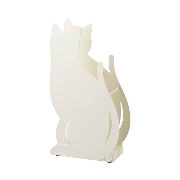 Portaombrelli bianco Cat - YAMAZAKI