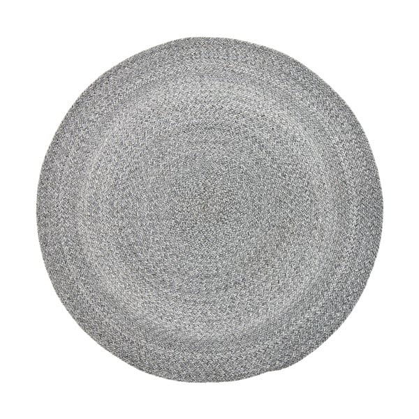 Tappeto grigio Roxie, ⌀ 120 cm - Bloomingville