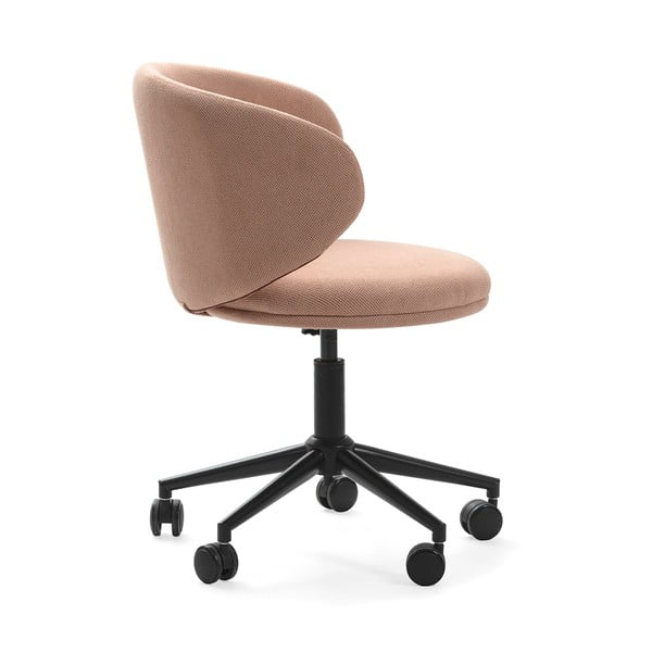 Sedia da ufficio in rosa chiaro Rush – Marckeric-image-3