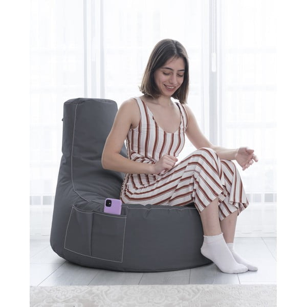 Borsa seduta grigia EVA Sport - Floriane Garden-image-2