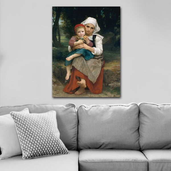 Dipinto - riproduzione 70x100 cm William Bouguereau - Wallity-image-1
