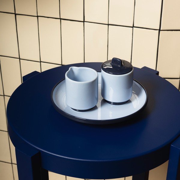 Set con zuccheriera e lattiera in gres Duo – ONA-image-1