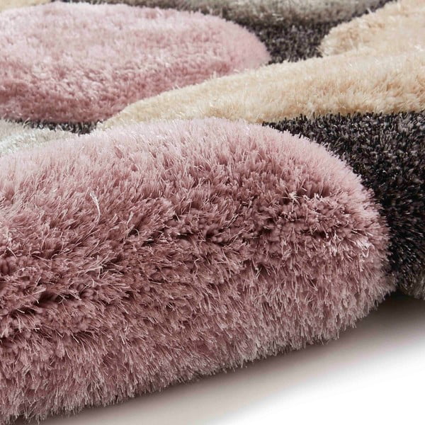 Tappeto grigio e rosa Rock, 150 x 230 cm Noble House - Think Rugs-image-4