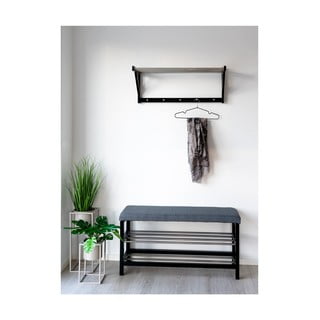 Scarpiera con seduta grigia Padova – House Nordic