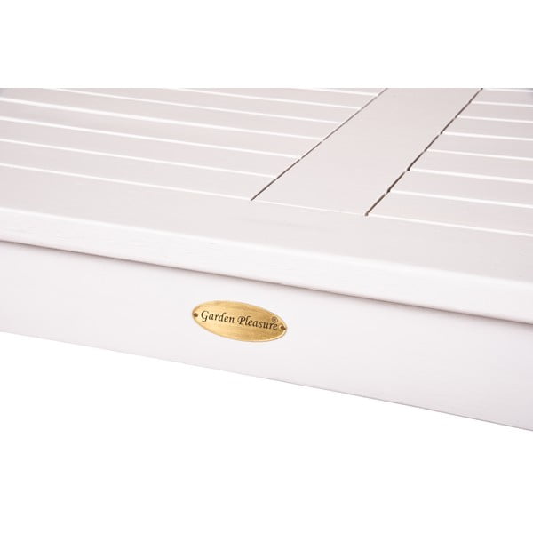 Tavolo da pranzo da giardino in legno di eucalipto 80x165 cm Malmö - Garden Pleasure-image-2