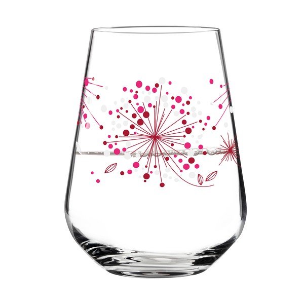 Sklenice z křišťálového skla Ritzenhoff Veronique Jacquart Red, 540 ml