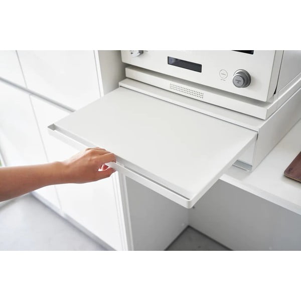 Ripiano aggiuntivo estraibile in metallo Tower - YAMAZAKI-image-1