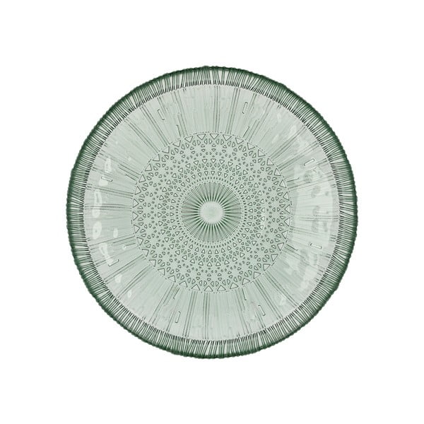 Piatto da portata in vetro verde ø 30 cm Kusintha - Bitz-image-4