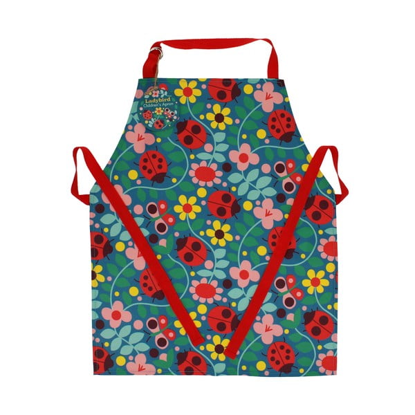 Grembiule per bambini in cotone Ladybird – Rex London-image-3