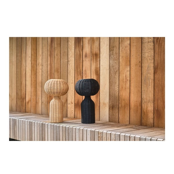 Lampada da tavolo in rattan Vinka - Villa Collection-image-1