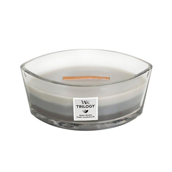 Candela a tre strati Legno caldo, 50 ore di combustione Warm Woods - WoodWick