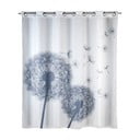 Tenda da doccia bianca con finitura antimuffa Dandelions, 180 x 200 cm Astera - Wenko