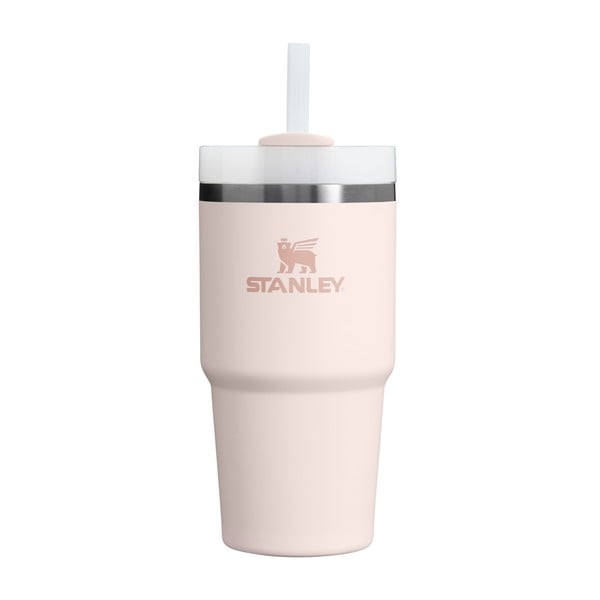 Borraccia termica rosa chiaro in acciaio inox 600 ml Quencher H2.0 FlowState Tumbler Rose Quartz – Stanley