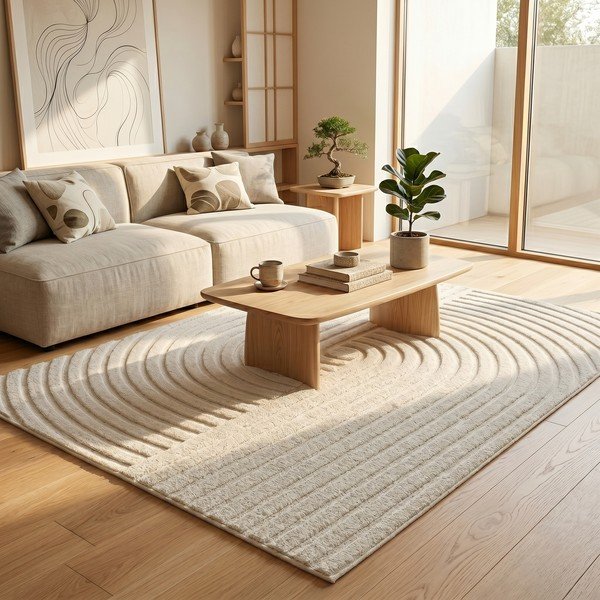 Tappeto crema 120x170 cm Serenity - ESTE-image-1