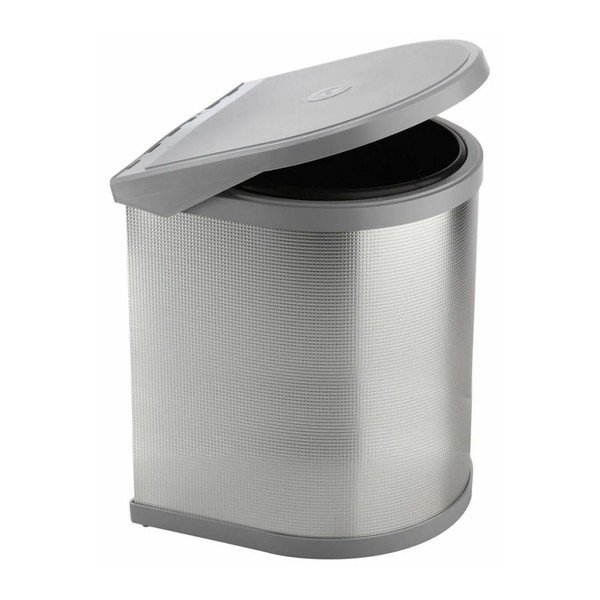 Cestino metallico incorporato da 12 l Ring - Elletipi