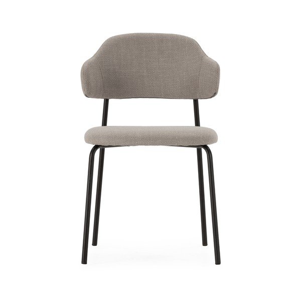 Sedie da pranzo in set grigio chiaro 4 pz Adriel – Marckeric-image-2