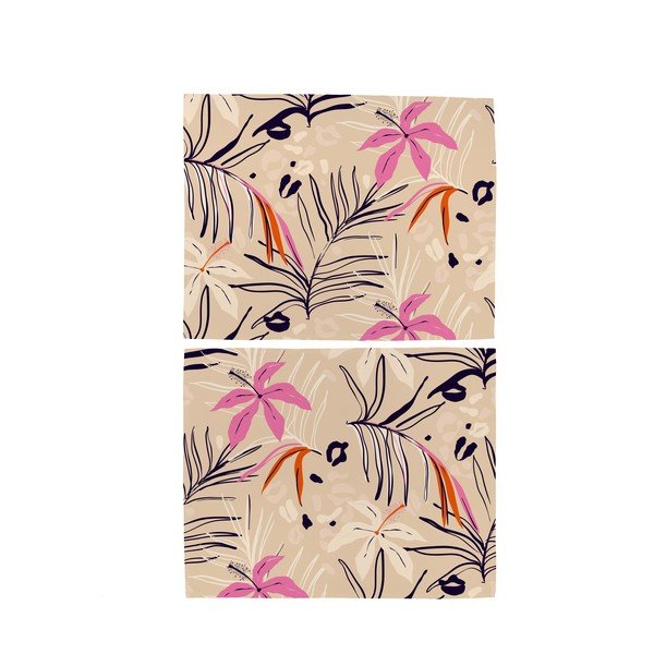 Set di 2 tovagliette in cotone Jungle In Spring - Butter Kings