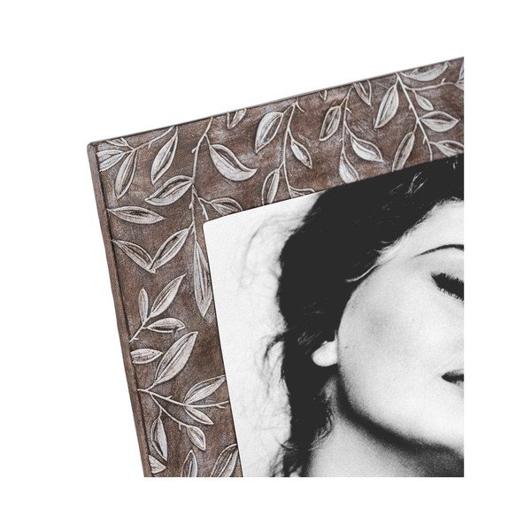 Cornice da tavolo in poliresina marrone 16x21 cm - Ixia-image-1