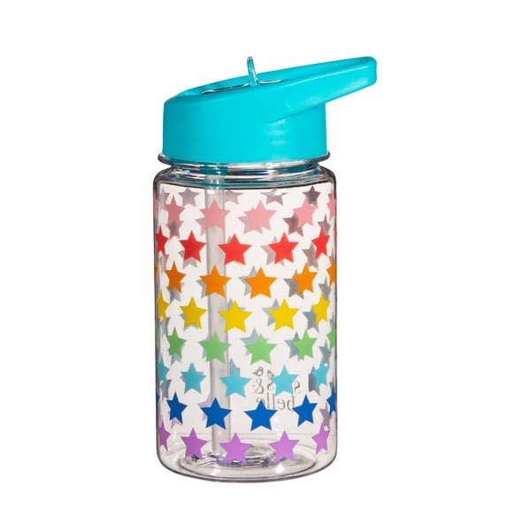 Biberon 400 ml Rainbow Stars - Sass & Belle-image-1