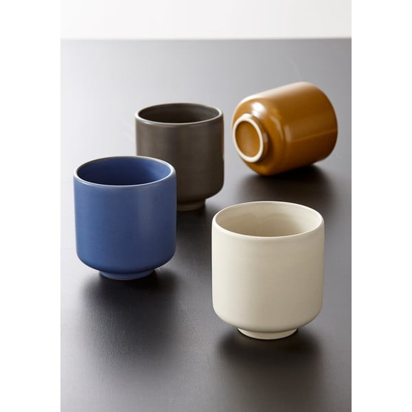 Tazza in gres nero 250 ml Cafe Kora - Ladelle-image-1