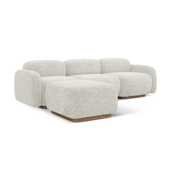 Divano angolare componibile color crema (con composizione variabile) Ailani – Makamii-image-3