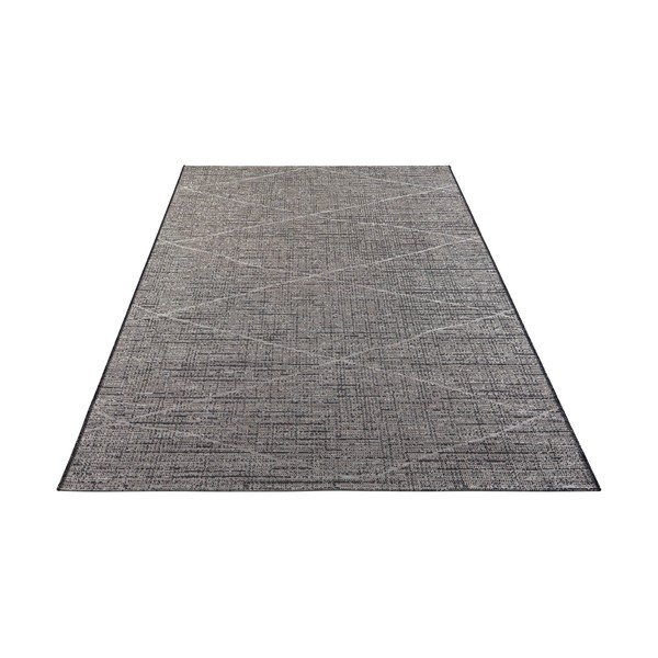 Tappeto grigio antracite adatto all'esterno Curious Blois,115 x 170 cm - Elle Decoration-image-2