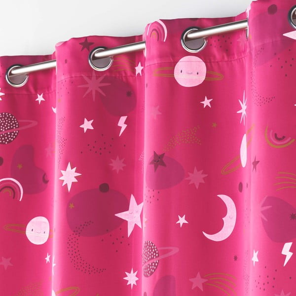 Tenda per bambini rosa oscurante 140x260 cm Moonlight – douceur d'intérieur-image-1