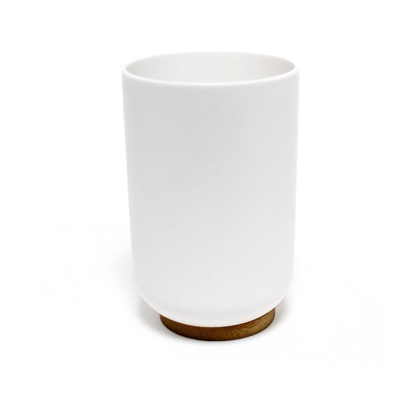 Portaspazzolino bianco in plastica Smart – douceur d'intérieur