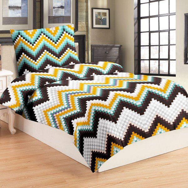 Biancheria da letto singola micro felpata , 140 x 200 cm Cik Cak - My House
