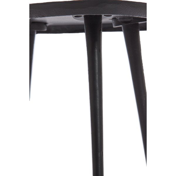 Tavolino da salotto in metallo nero 53x64 cm Puno - Light & Living-image-3
