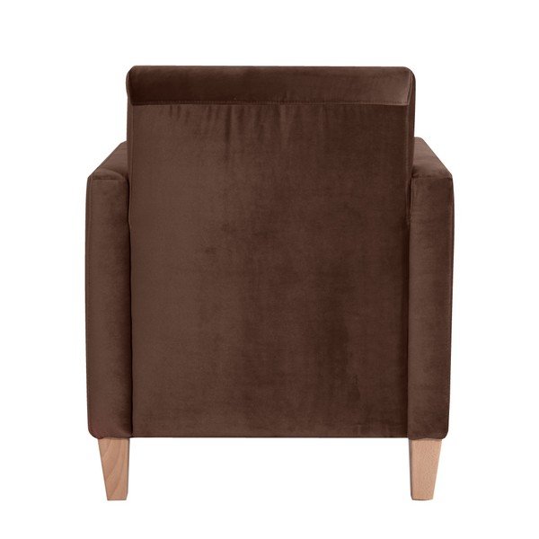 Poltrona marrone Milla Velvet - Max Winzer-image-4