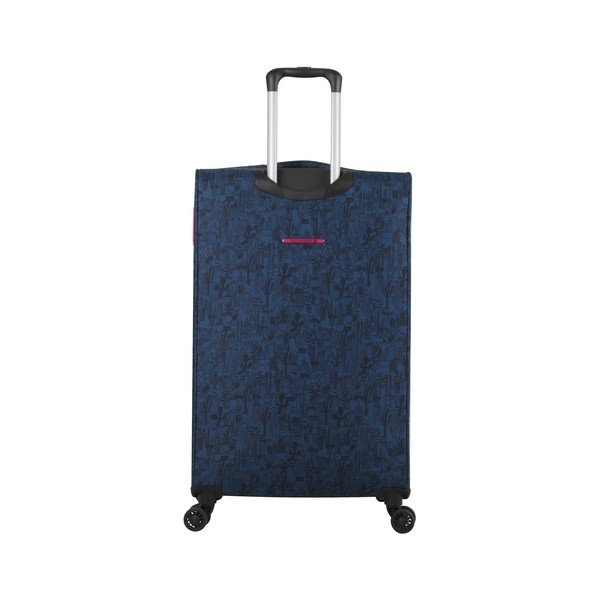 Lulucastagnette Orsacchiotto blu, bagaglio a 4 ruote, 71 l - LULUCASTAGNETTE-image-2