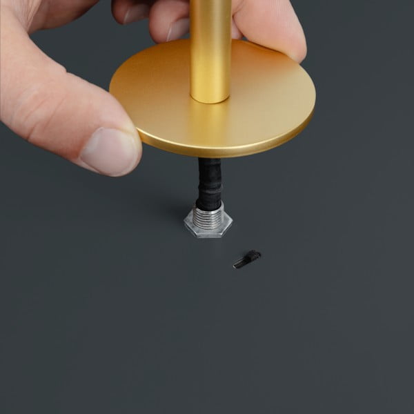 Lampadario LED color antracite in metallo con paralume in metallo con intensità regolabile ø 31 cm Asteria Plus – UMAGE-image-4