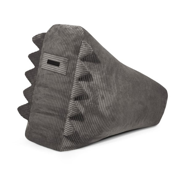 Pouf a sacco per bambini verde con rivestimento in velluto a coste Snug 80 Dragon – SLOWDOWN-image-3