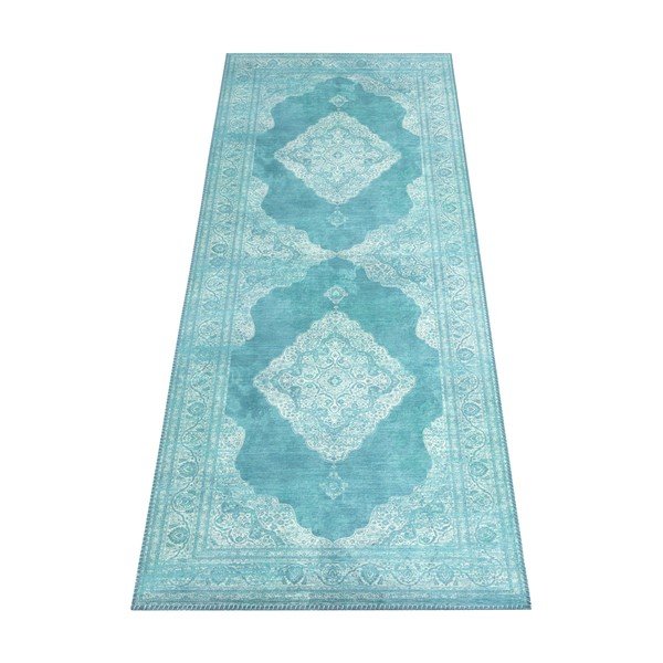 Runner turchese , 80 x 200 cm Carme - Nouristan-image-4