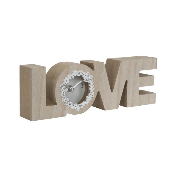 Orologio da tavolo con cornice decorativa love - Mauro Ferretti-image-3