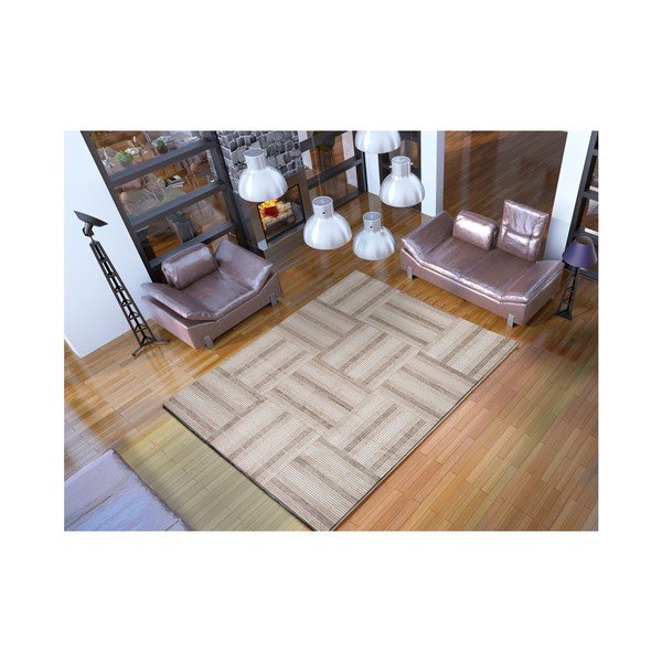 Tappeto da esterno Meghan Beige, 120 x 170 cm - Universal-image-1