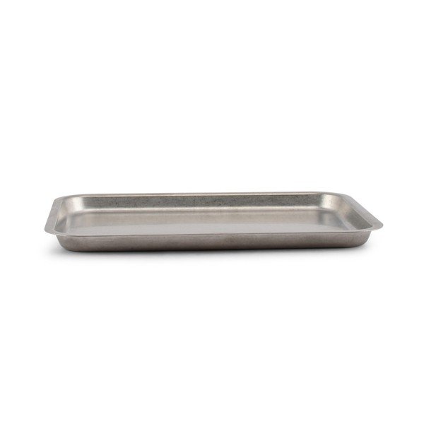 Vassoio vassoio di servizio in acciaio inox 16x22 cm Serve – BonBistro-image-2