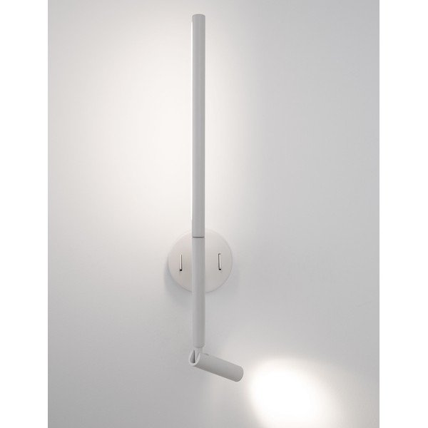 Lampada da parete LED bianco opaco in alluminio con struttura flessibile Handy – Nova Luce-image-1