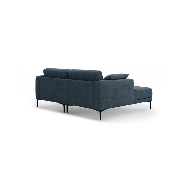 Divano angolare blu scuro (con penisola a sinistra/con chaise lounge) Bemy – Micadoni -image-2