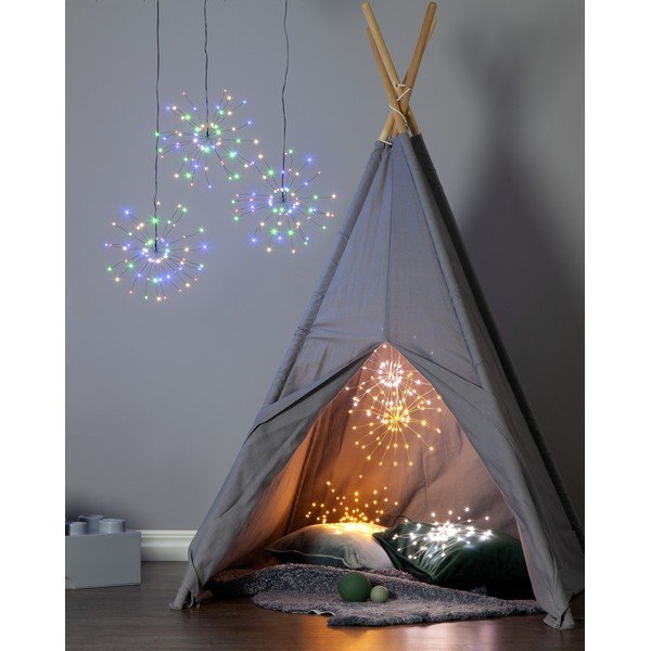 Decorazione LED appesa, ø 26 cm Firework - Star Trading-image-1